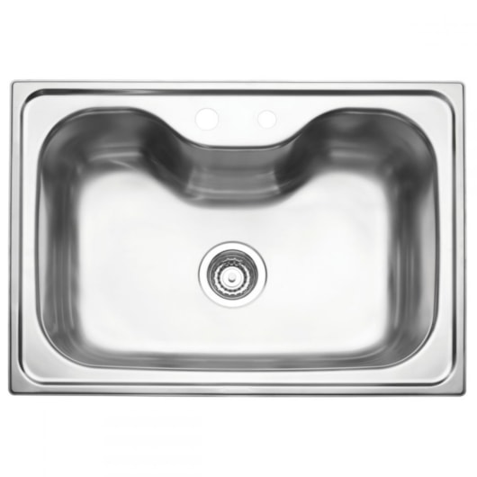 Cuba Undermount Morgana 60 FX Acetinado Tramontina 40L 69x49cm - Imagem principal - 1447cd86-f52b-43e8-a7a6-b3b23d33ddf9
