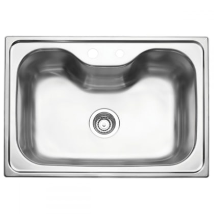 Cuba Undermount Morgana 60 FX Escovado Tramontina 40L 69x49cm
