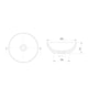 Cupa De Apoio 300 Diâmetro Loft R0 Branco Incepa - dea890e6-05a4-441c-9bf1-7f30dd9e61cd