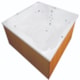 Deck De Madeira Para Spa Flower Spacril Ouro Fino - 2b3d4d6e-9a4a-4cdd-a9eb-9e862c973700