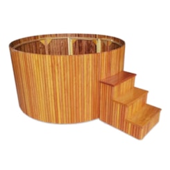 Deck Em Madeira - Spa Flora Redonda Ouro Fino