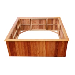 Deck Retangular Spa Goldspacril/Harmony Ouro Fino