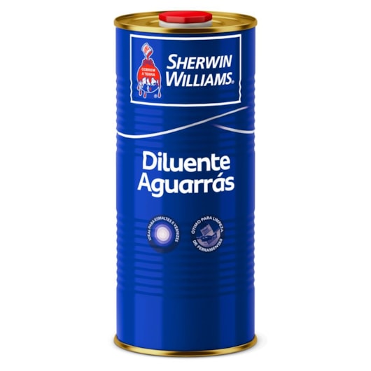 Diluente Aguarrás Sherwin Williams 0,9L - Imagem principal - 3e6a8498-6d68-4362-94c3-e1f8b652b4f4