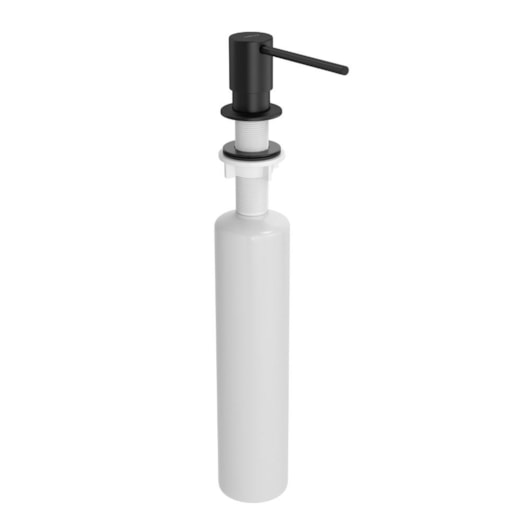 Dispenser De Sabão Black Matte Deca - Imagem principal - 7f0d4163-a08f-46e1-b1cc-8fbda84a68ce