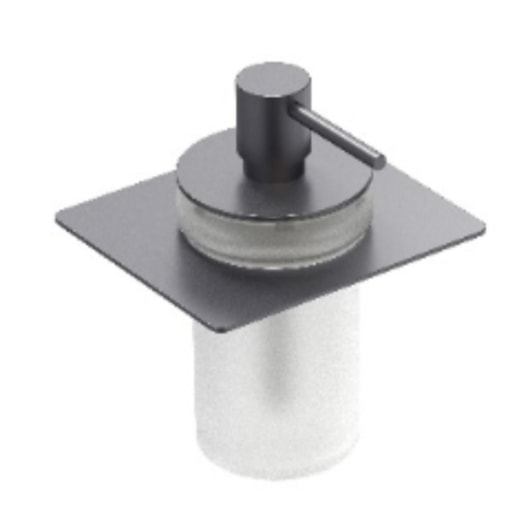 Dispenser De Sabão Para Canal Black Matte Lexxa - Imagem principal - 6005c0d2-2130-40ef-a1cd-3c98089d7bd5