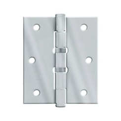 Dobradiça Em Aço Com Anel Cartela Com 3 Unidades Cromado MGM 3,5x3cm