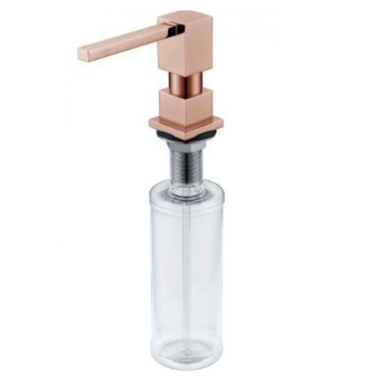 Dosador De Detergente Líquido Primaccore Rose Gold Debacco - Imagem principal - 80136d3e-a6f8-4781-adfe-a701880e2bfa