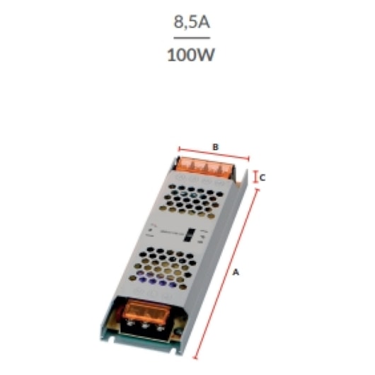 Driver Max 12V 8,5A 100W Bivolt Avant - Imagem principal - b5d2473b-7e8c-4e2d-a288-e9a5262fad81