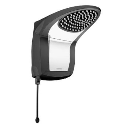 Ducha Acqua Jet Ultra Preto Cromado 220v 6800w Lorenzetti