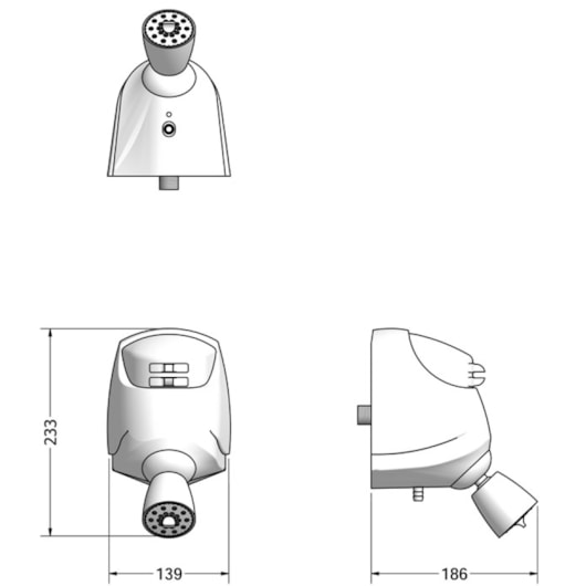 Ducha Com 4 Temperaturas Jet 6800w 220v Branco Lorenzetti - Imagem principal - 5e0a4123-efbb-4bf3-b5d6-0afb2d0e5bab