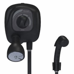 Ducha Com Desviador Aquecedor 044 Florenza Preto Fosco Cardal