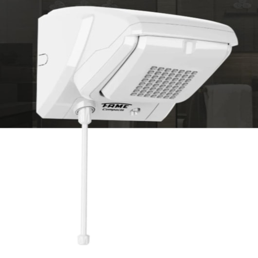 Ducha Compacta Branco/Cromado Fame 127V 5400W - Imagem principal - 4c39b6ff-5c50-443c-a39c-6ab3942ef313