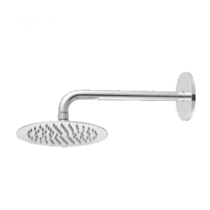 Ducha De Parede Verve 64 Com Cano De 30cm Cromado Meber