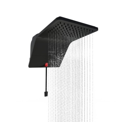 Ducha Elétrica Ducali Black Zagonel 6800W 220V