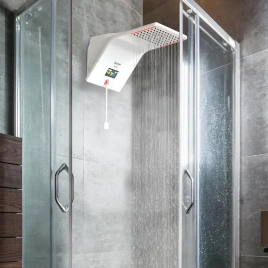 Ducha Eletrônica Ducali Premium Branco Zagonel 5500W 127V - Imagem principal - 81a927eb-a109-494a-a449-f7a14cf027ce