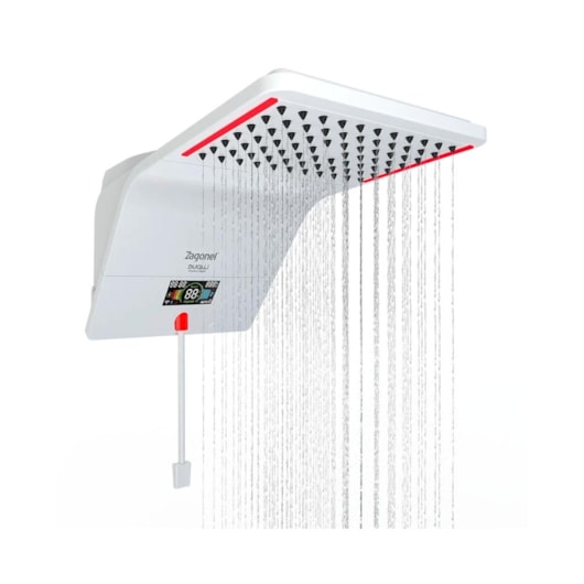 Ducha Eletrônica Ducali Premium Branco Zagonel 5500W 127V - Imagem principal - 20e4501c-7fb0-490f-bfcc-02853e9090db