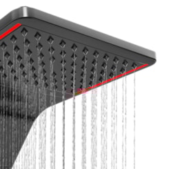 Ducha Eletrônica Premium Ducali Black Zagonel 7500W 220V