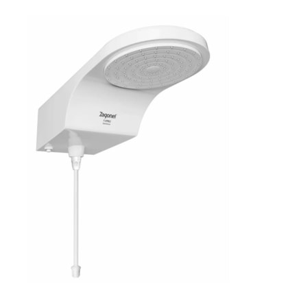 Ducha Fitpro Eletrônica 5500W 127V Branco Zagonel