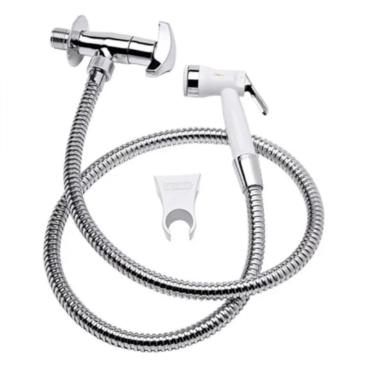 Ducha Higiênica Acqua Jet Aquarius Cromado Fabrimar - Imagem principal - 512adb8e-c9d8-4ae5-81a7-899b4189e6c1