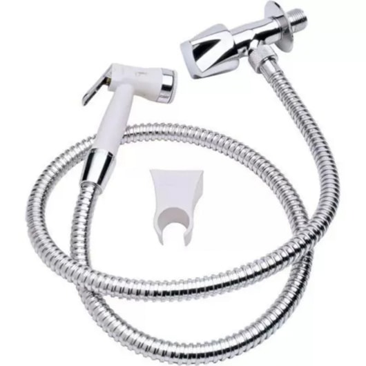 Ducha Higiênica Acqua Jet Digital Line Cromado Fabrimar - Imagem principal - 0e7da47a-fe38-465d-ad06-3f8165f81de3