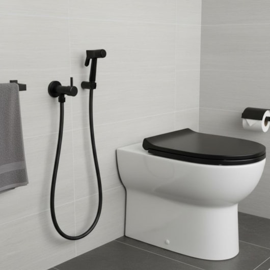 Ducha Higiênica Belllo Black Preto Fosco Romar - Imagem principal - 9c2e5d96-25f0-4b83-b4d3-617e2b4f1bc8