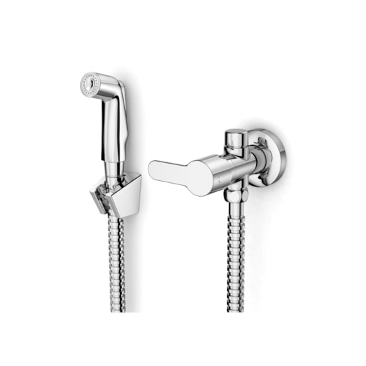 Ducha Higiênica Com Derivação L20 Cromado Roca - Imagem principal - bfeb87a4-fdde-4b3b-8efd-1f40f5b9a06c