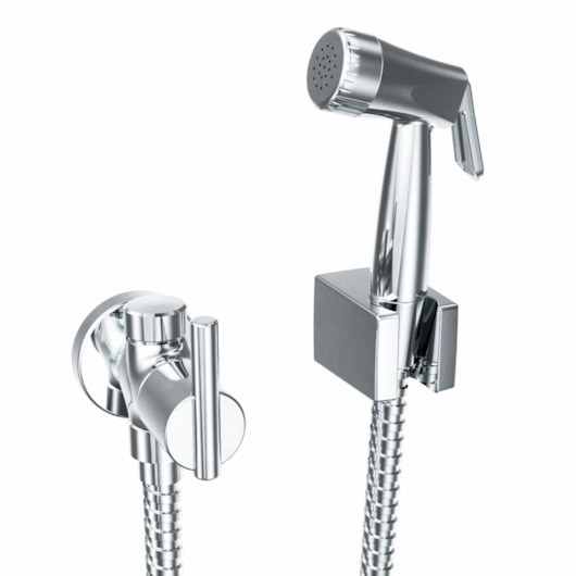Ducha Higiênica Com Derivação Nova Gioia Cromado Fabrimar DN15 - Imagem principal - 840edfaf-e0c6-4f92-a23d-93dd27a70d56