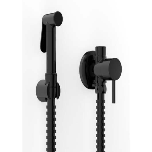 Ducha Higiênica Com Derivação Ona Titanuim Black Roca - Imagem principal - 867fb379-7cfc-44df-9c66-f1d57fa47beb