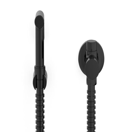 Ducha Higiênica Com Derivação Ona Titanuim Black Roca - Imagem principal - 1d705e0d-7e57-4378-b2b4-5936f9ef41e3
