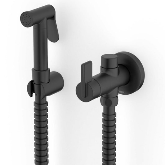 Ducha Higiênica com Derivação Simple Preto Celite - Imagem principal - 2659598d-c935-4761-8046-ed06c04b9e57