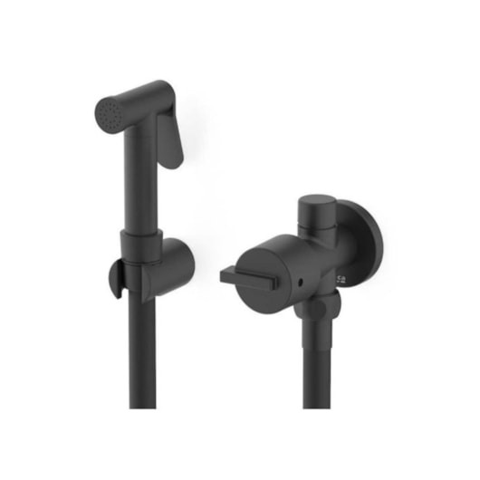 Ducha Higiênica com Derivação Single One Black Roca - Imagem principal - 043d62b7-e78c-443d-b3b8-ae7df00eaa12