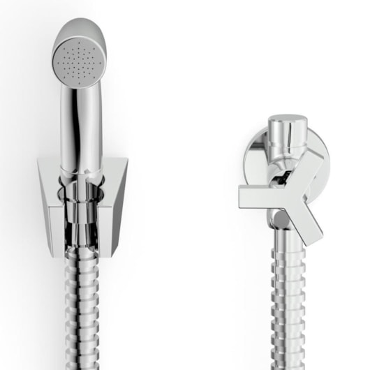 Ducha Higiênica Com Derivação Up Cromada Celite - Imagem principal - bf6c43ce-bc9a-4d20-86d9-6155d7949812