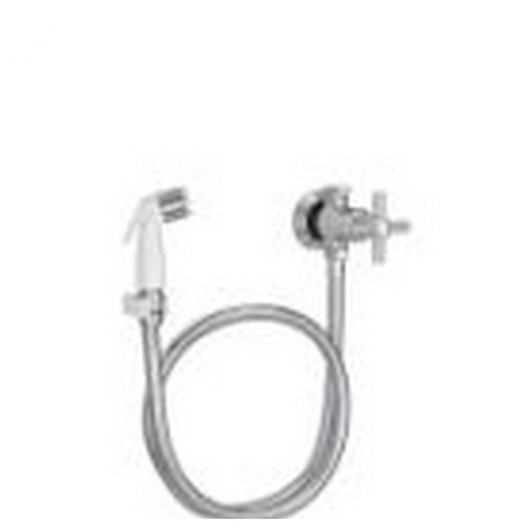 Ducha Higiênica Com Registro Derivação E Gatilho Izy Cromado Branco Deca - Imagem principal - f1efa1de-7083-4c49-968b-bcf0867c85ec