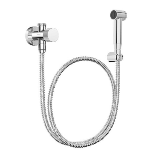 Ducha Higiênica Com Registro E Derivação Mix Match Cromada Docol - Imagem principal - 6da0e582-7539-4b3e-b510-3168ebf62e16