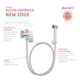 Ducha Higiênica Com Registro E Derivação New Edge Cromada Docol - 4076313b-a993-4fd8-8bf0-d14fc2616e4f