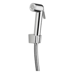 Ducha Higiênica Com Registro e Derivação Para Caixa Acoplada E Lavabo Fani Horus 1745 C450 DN 15 1/2 Cromado Fani