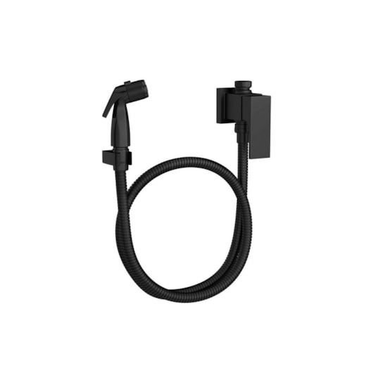 Ducha Higiênica Com Registro E Derivação Unic Black Matte Deca - Imagem principal - efd3f355-9dd5-43db-8069-a0d1e5444d97