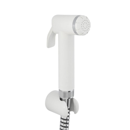 Ducha Higiênica Com Registro Gali Branco Cromada Docol - Imagem principal - 40e8beb6-b251-4e6c-9c1b-d48d52d46138