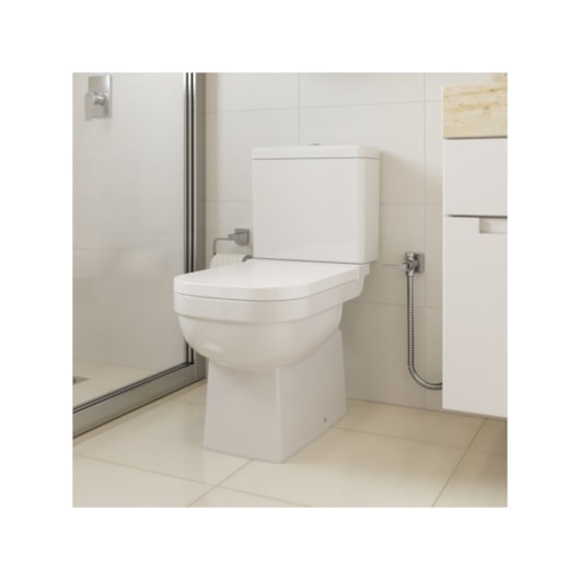 Ducha Higiênica Elite Com Derivação E Registro Cromada Celite - Imagem principal - fc2e657f-fc25-498e-a2aa-3ecf1bb9e1b9