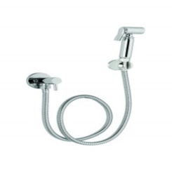 Ducha Higiênica Flexível  Quente E Fria 1/4 Com Flexível 1M Kr506 Cromado Kromma