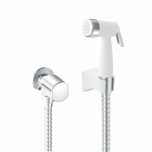 Ducha Higiênica Nova Petra Cromado Fabrimar DN15 - Imagem principal - a89e672e-53b2-4685-96c1-3b36080fb72d