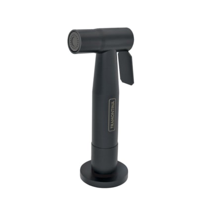 Ducha Manual Com Extensor Para Cozinha Black Matte Inox Tramontina