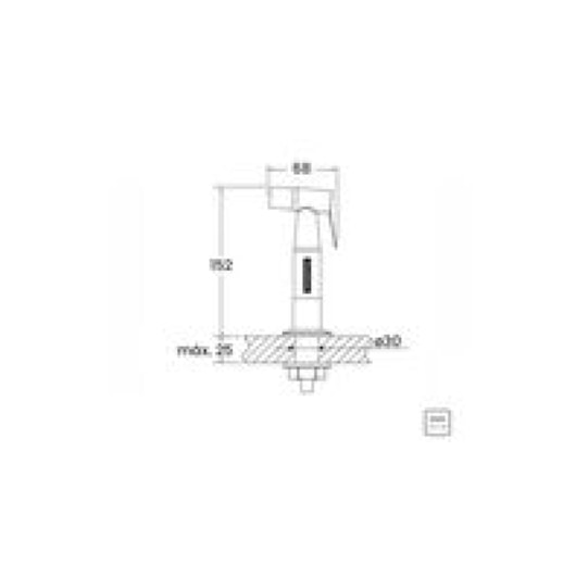 Ducha Manual para Cozinha em Aço Inox com Extensor Tramontina - Imagem principal - 0c60dc87-94e3-41e0-b56f-e84bf8a3679c