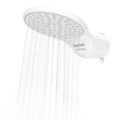 Ducha Moment 4 Temperaturas Branco Zagonel 6800W 220V