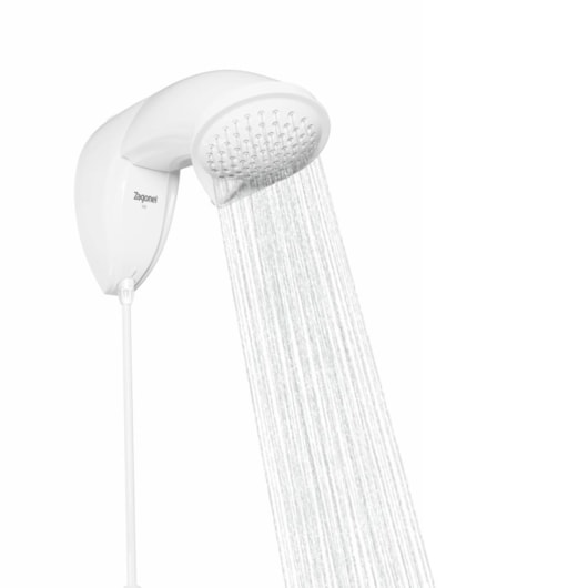 Ducha ND Eletrônica Branco Zagonel 7700W 220V - Imagem principal - b39ae76a-e15b-4652-b0b6-b5df74b8d77b
