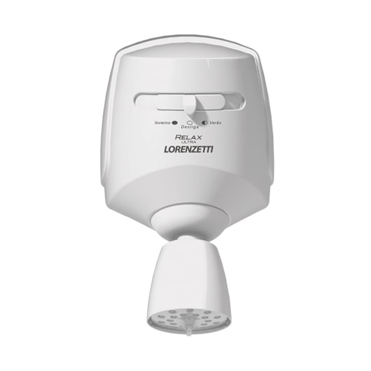 Ducha Relax 3 Temperaturas Branco Lorenzetti 220v 5500w - Imagem principal - ae764a6c-8b5d-4648-aad6-f8f38d83627d