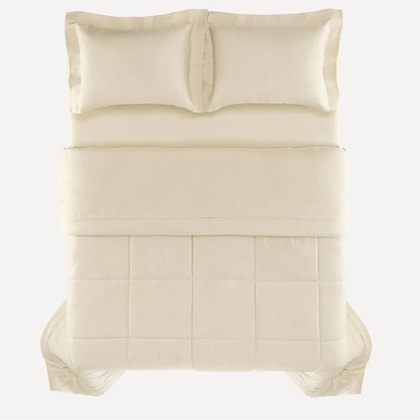 Edredom Bossa Perola Queen Karsten 240x260cm
