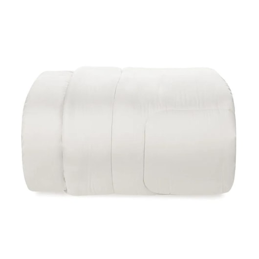 Edredom Bossa Queen Branco 300 Fios Karsten 240x260cm - Imagem principal - 565c9221-9d1f-4912-8754-801b5eb26f96