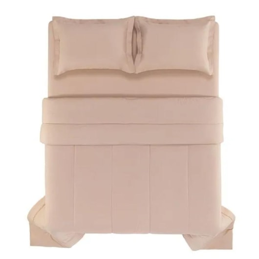 Edredom Tom Rose Casal 200 Fios Karsten 220x250cm - Imagem principal - 5c5b511b-4103-405d-babf-ba2826f51348