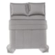 Edredom Tom Titanio Casal Cinza Karsten 220x250cm - 80371227-41b0-452b-a1d3-f526800affc4